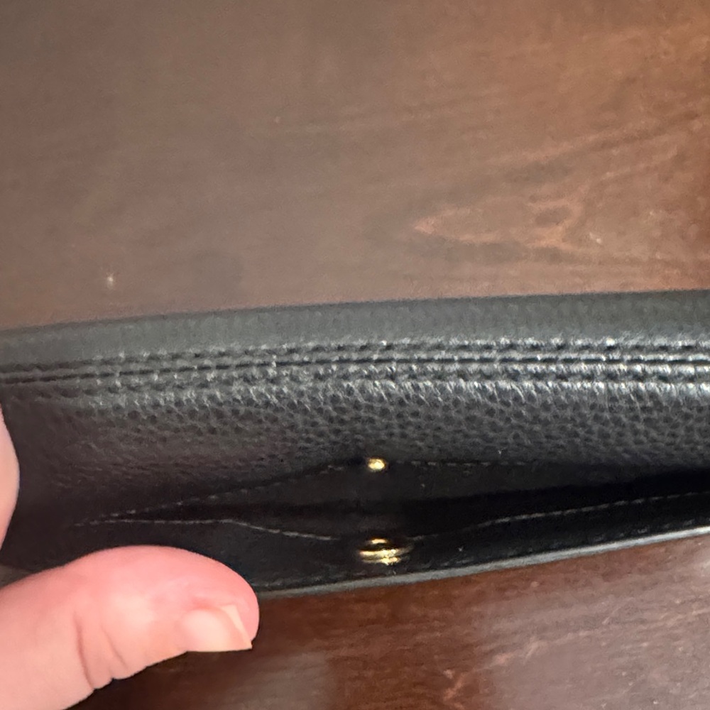 Marc Jacobs Black Textured Wallet - Picture 2 of 5